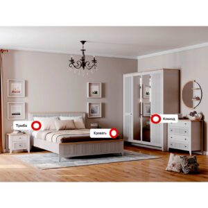 Спальный гарнитур "Валенсия" композиция #2